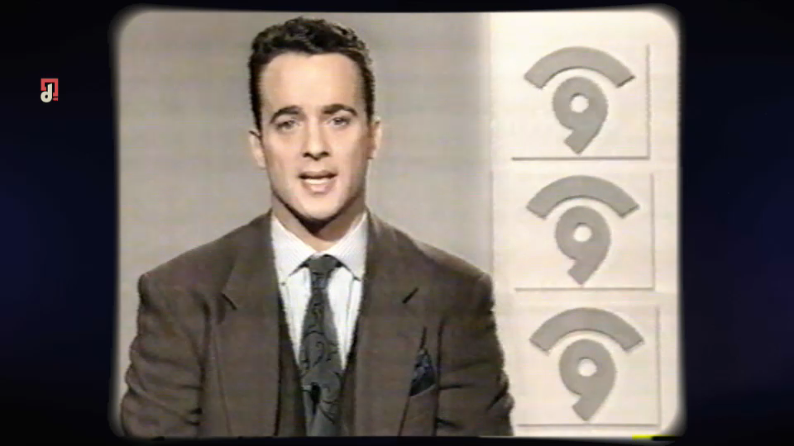 Diego Braguinsky dona el missatge d'inici de les emissions de Canal 9