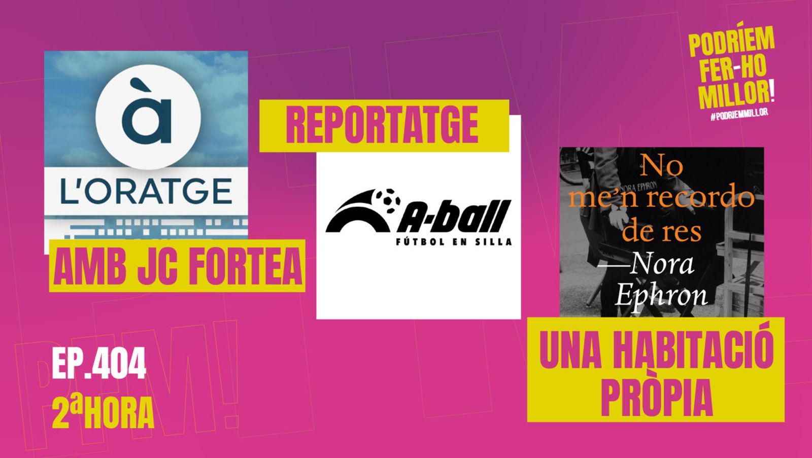 10.09.2022 | Podríem fer-ho millor | Segona hora