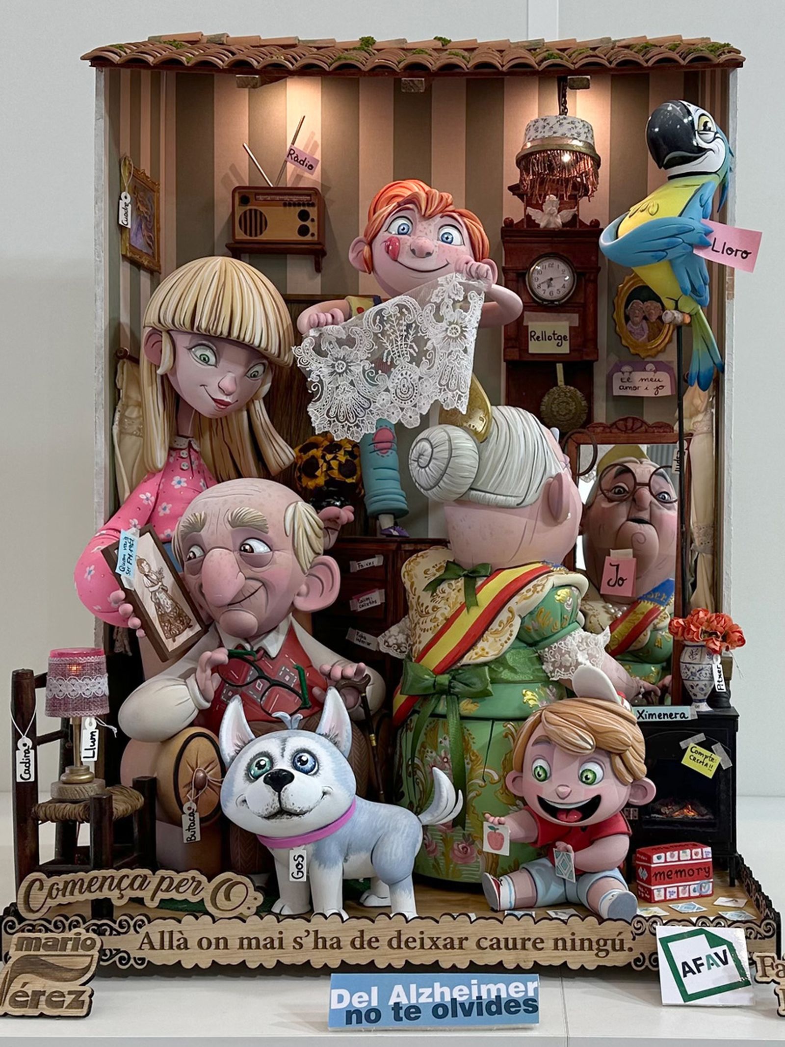 La falla Duc de Gaeta - La Pobla de Farnals ha fet doblet i ha guanyat els dos premis de la secció especial