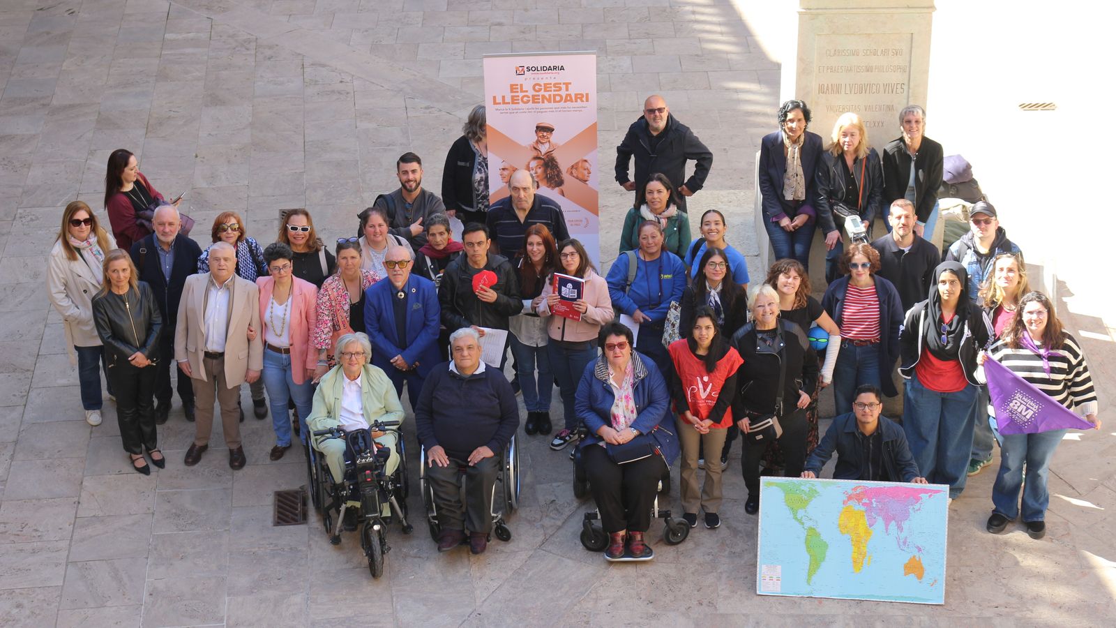 Presentació de la campanya per a fomentar que els contribuents marquen la casella 106 (X Solidària) en la declaració de la renda