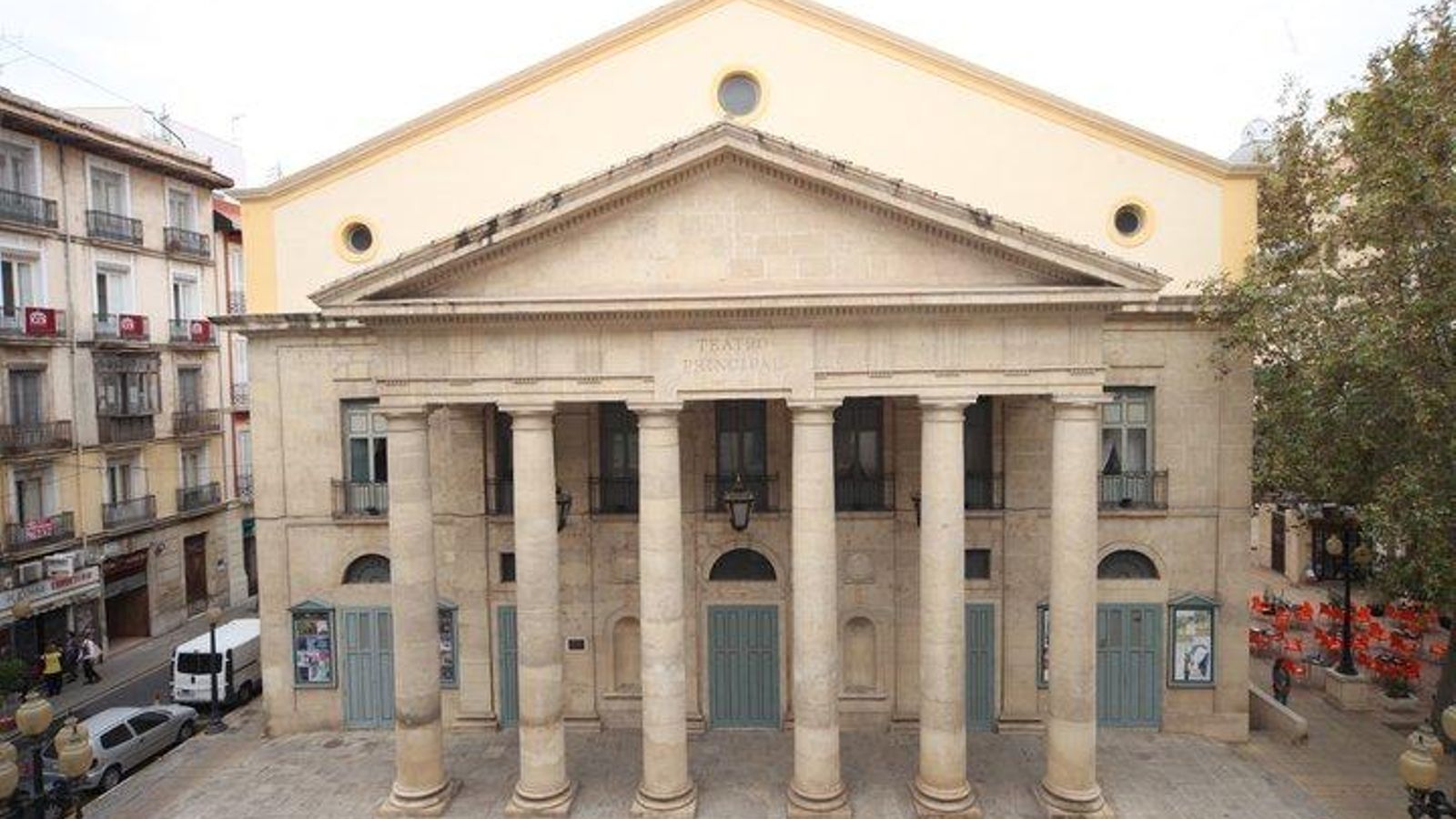Teatro Principal, en una imatge d'arxiu