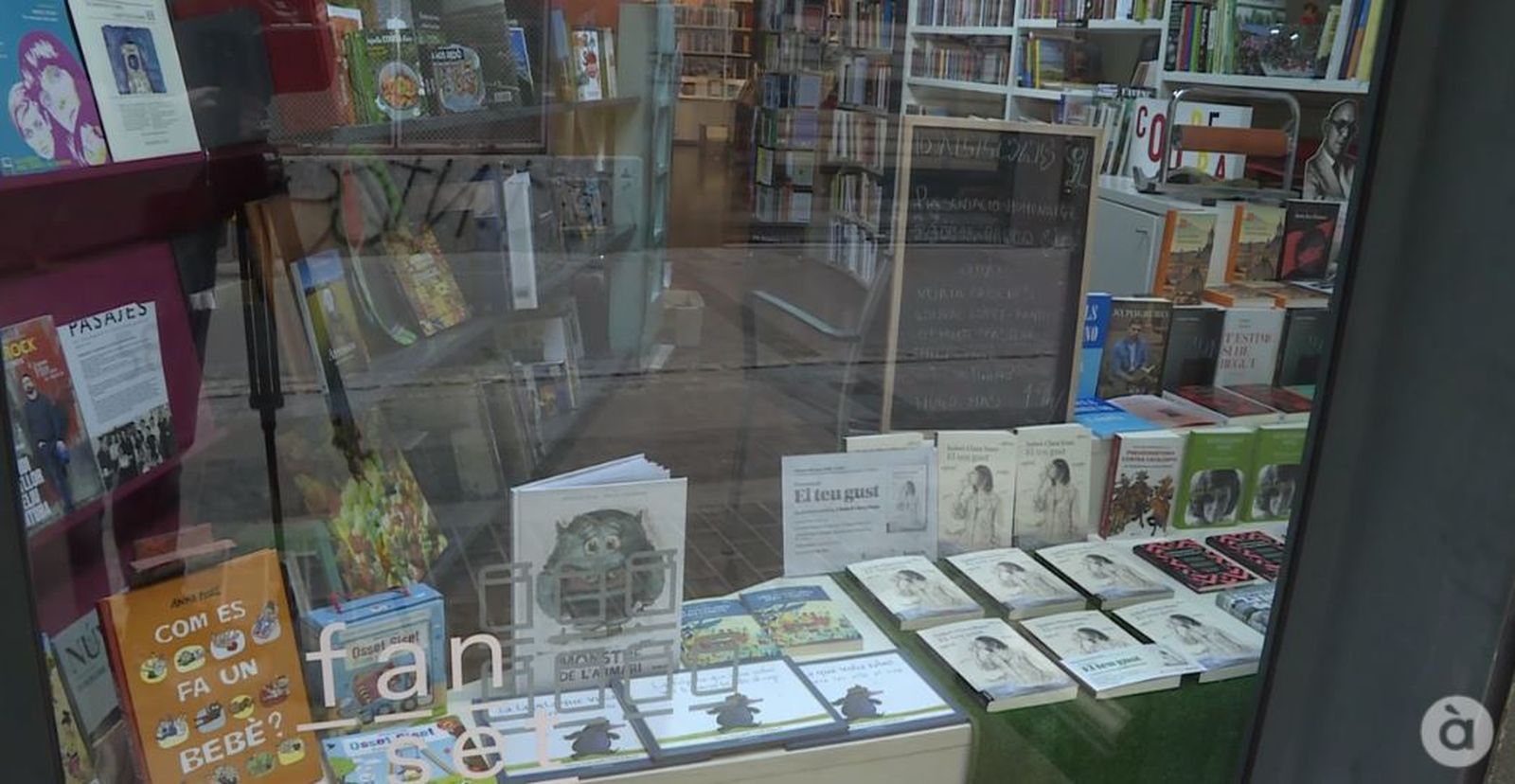 Imatge d'arxiu d'una llibreria