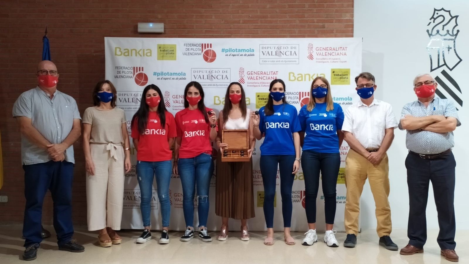 Presentada la final de raspall femení