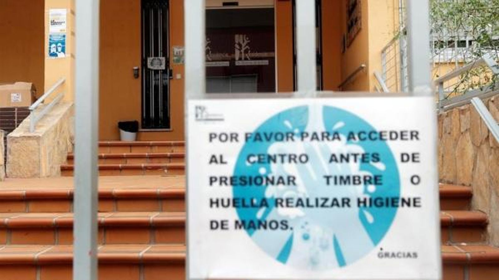 Residència de Montcada, on s'ha detectat un brot amb almenys 23 infectats