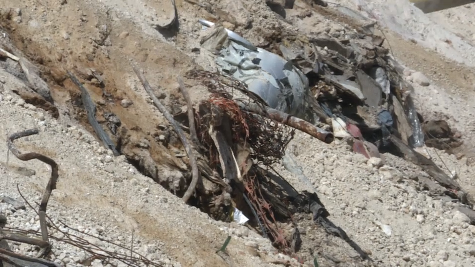 Imatge de l'abocador il·legal de Torrent