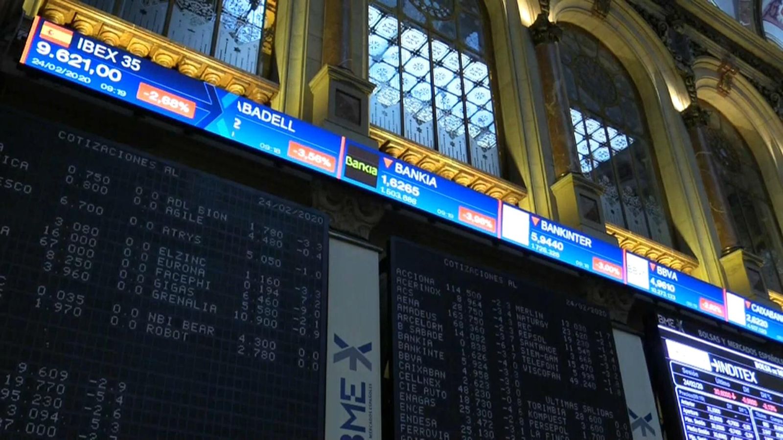 La borsa espanyola