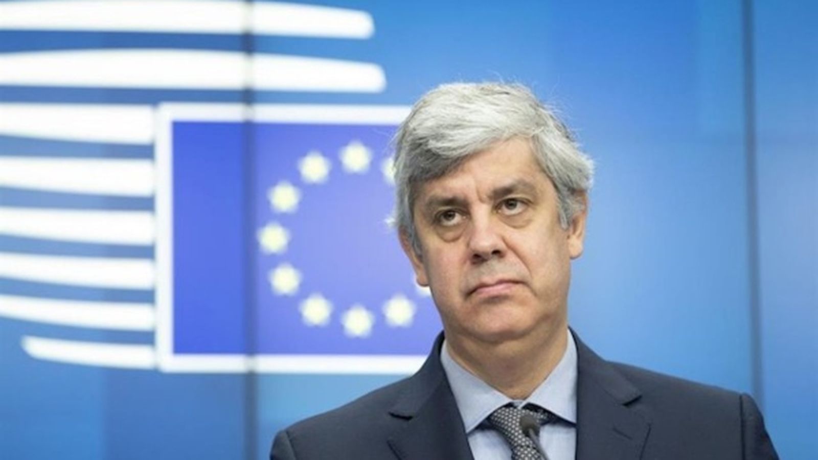 El president de l'Eurogrup i ministre de Finances de Portugal, Mário Centeno, en una foto d'arxiu