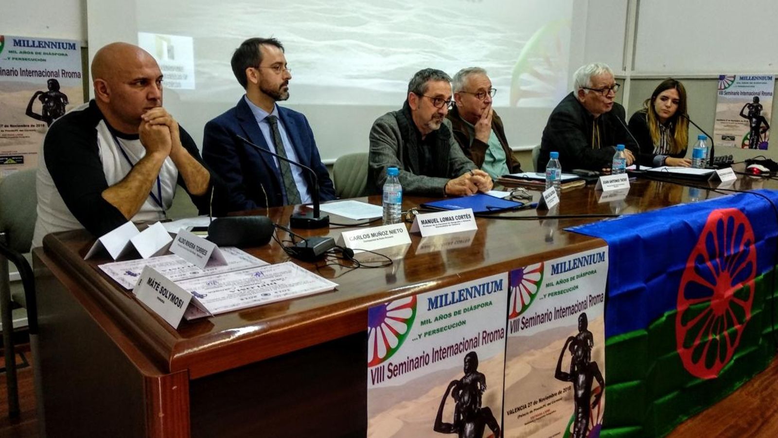 Participants en el VIII Seminari Internacional Romaní