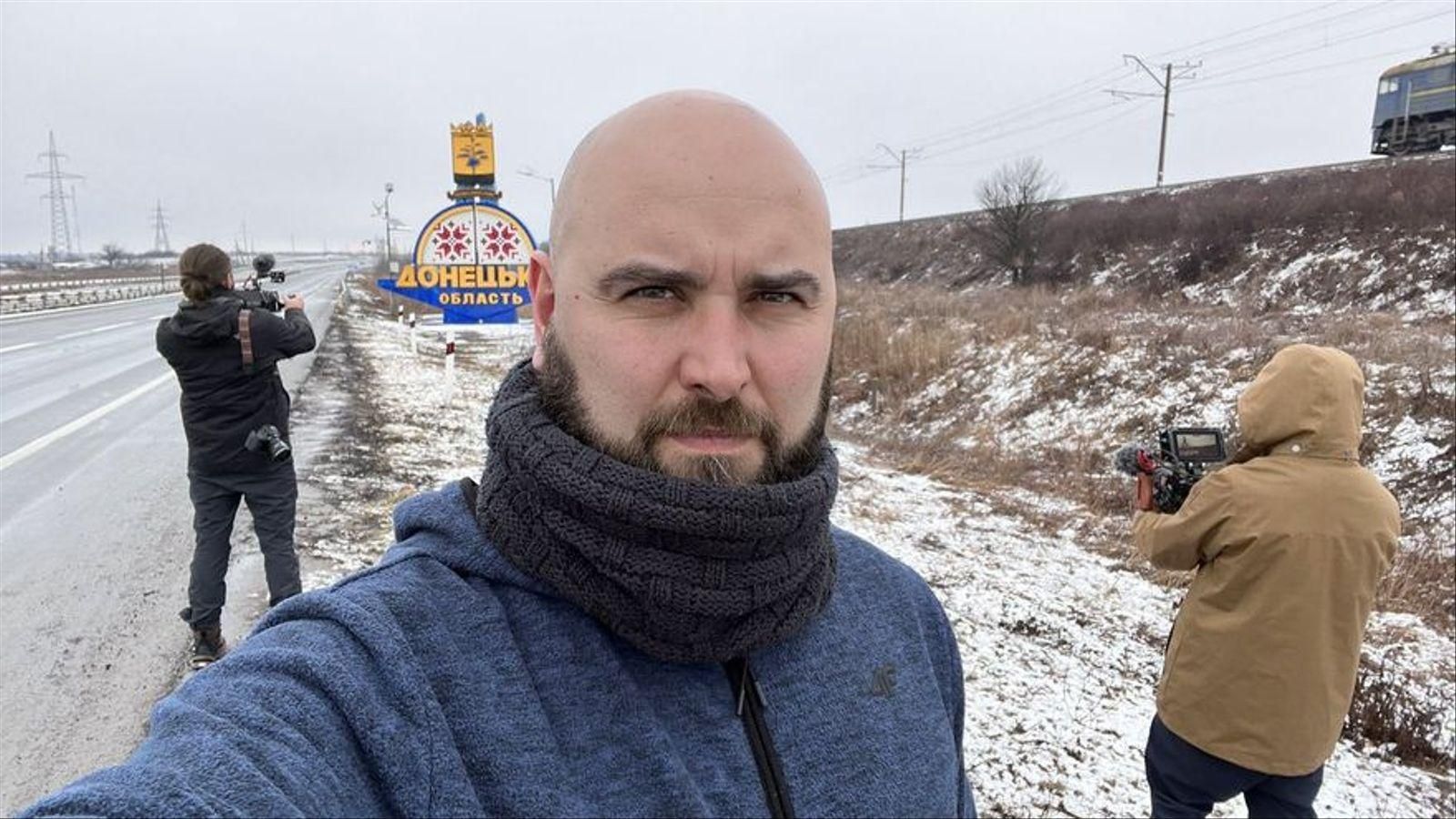 El periodista espanyol Pablo González en una imatge d'arxiu