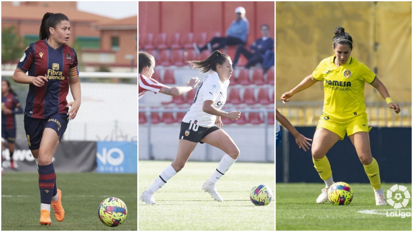 Els tres equips valencians de la Lliga F han perdut