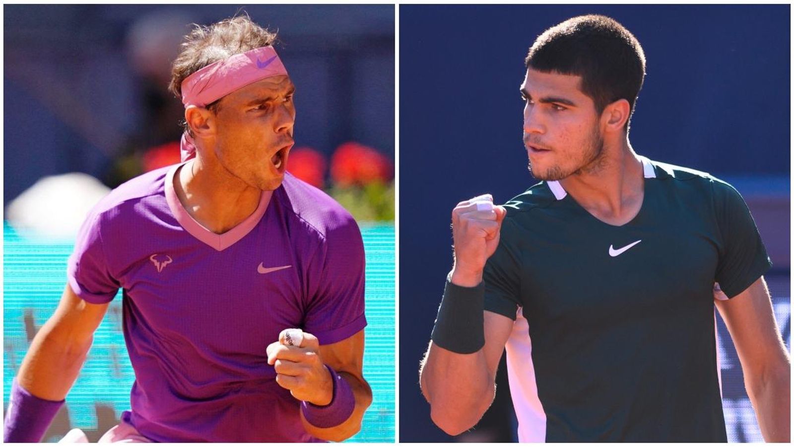 Nadal i Alcaraz s'enfrontaran per tercera vegada