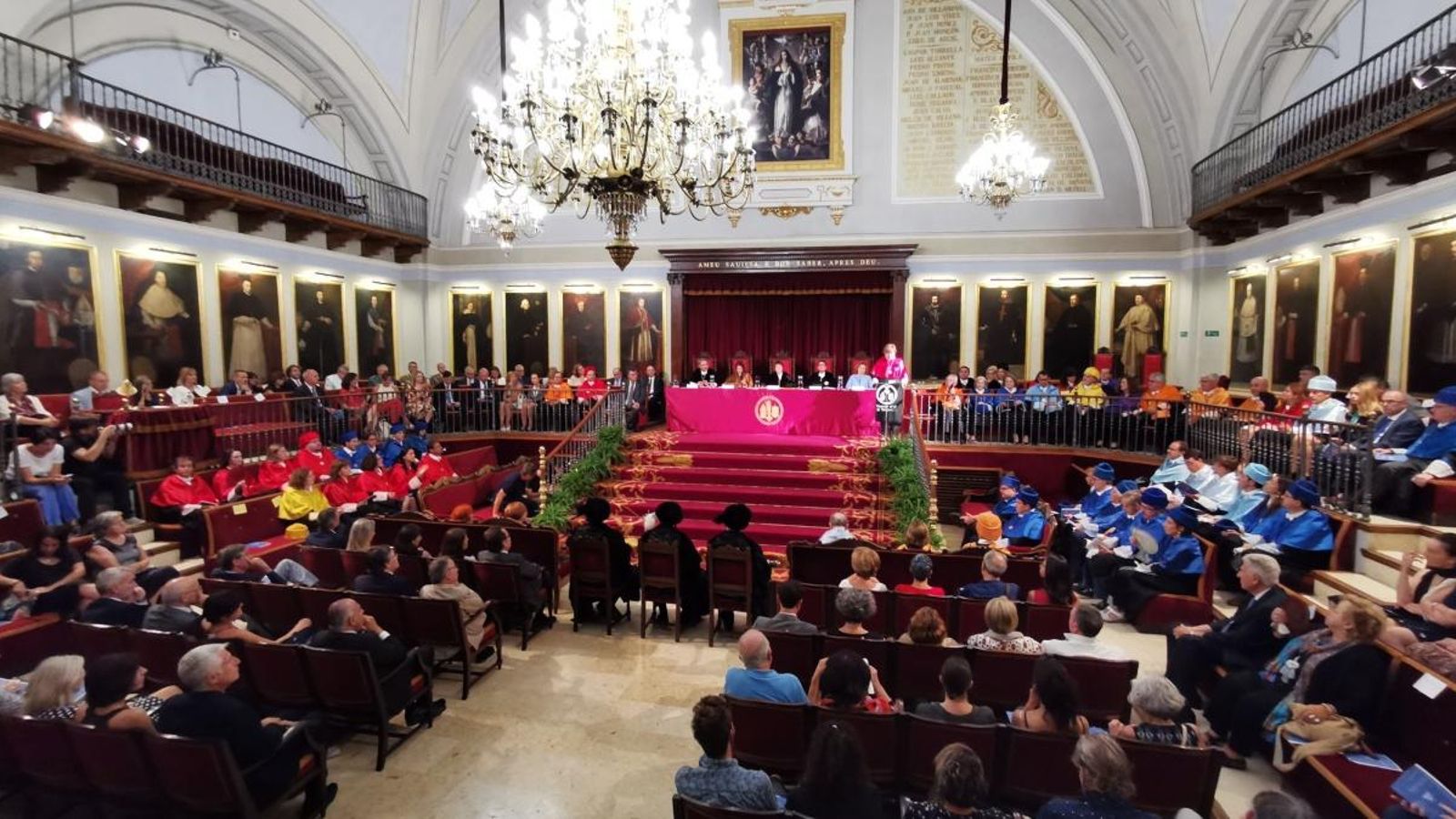 Acte d'obertura del curs acadèmic de la Universitat de València