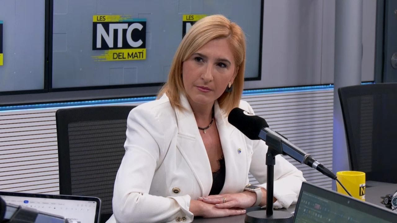 La consellera de Medi Ambient, Aigua, Infraestructures i Territori, Salomé Pradas, aquest dijous en 'Les notícies del matí'