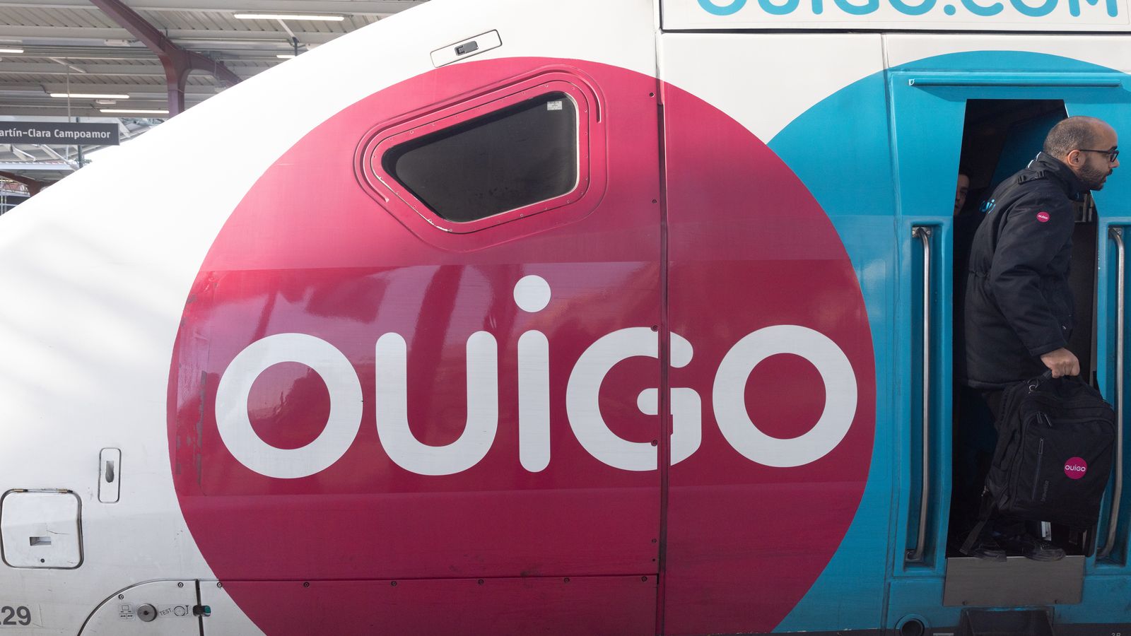 Imatge d'arxiu d'un tren d'Ouigo