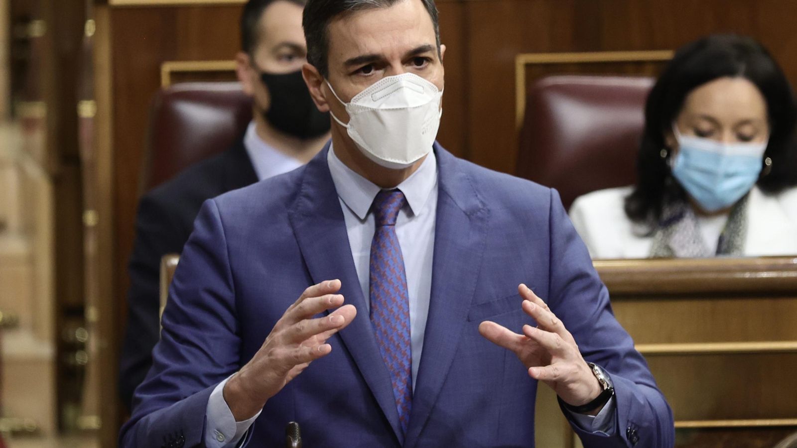 El president del govern espanyol, aquest dimecres al Congrés dels Diputats