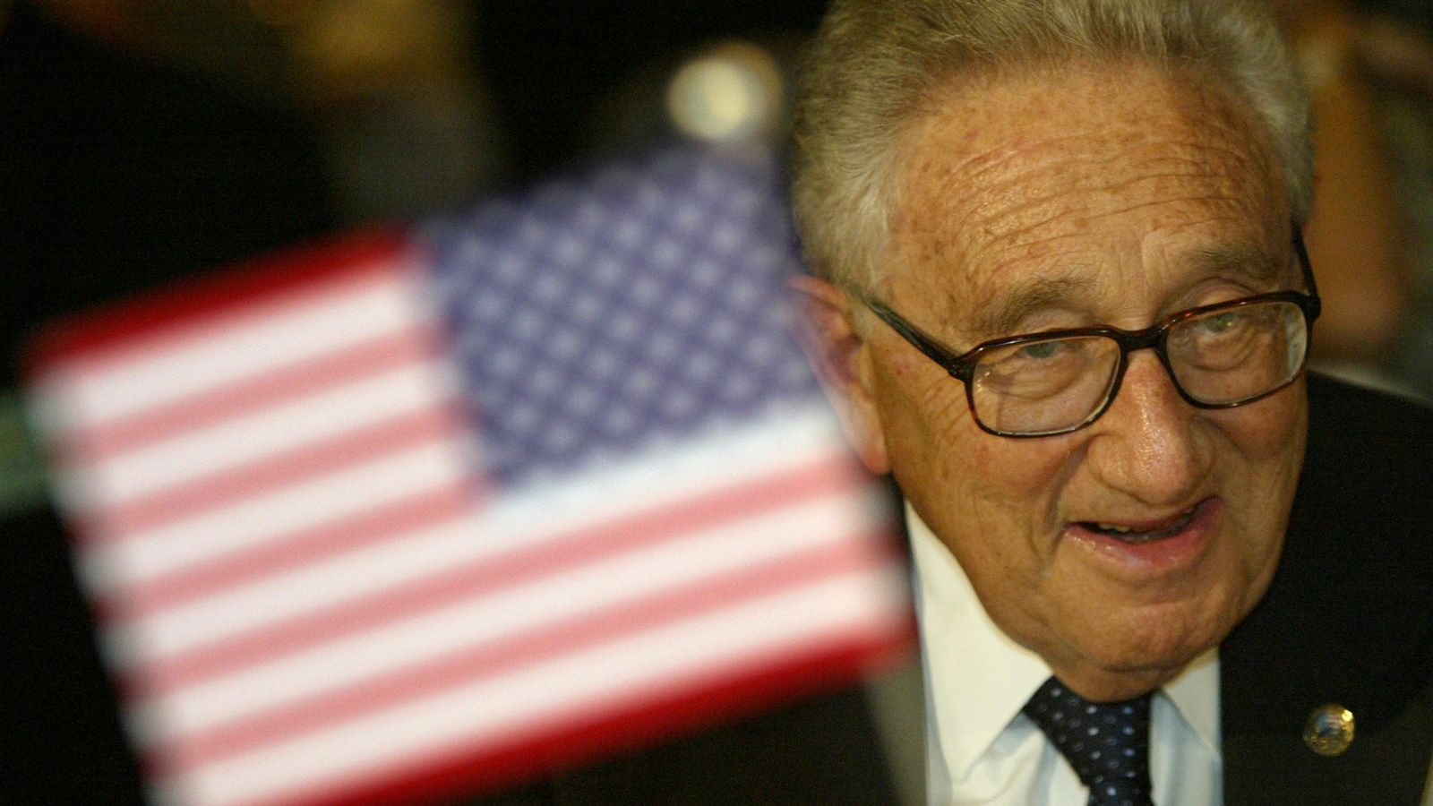 Henry Kissinger assisteix a un banquet per a veterans de la Guerra de Corea a Seül, Corea del Sud, el 25 de juliol de 2023