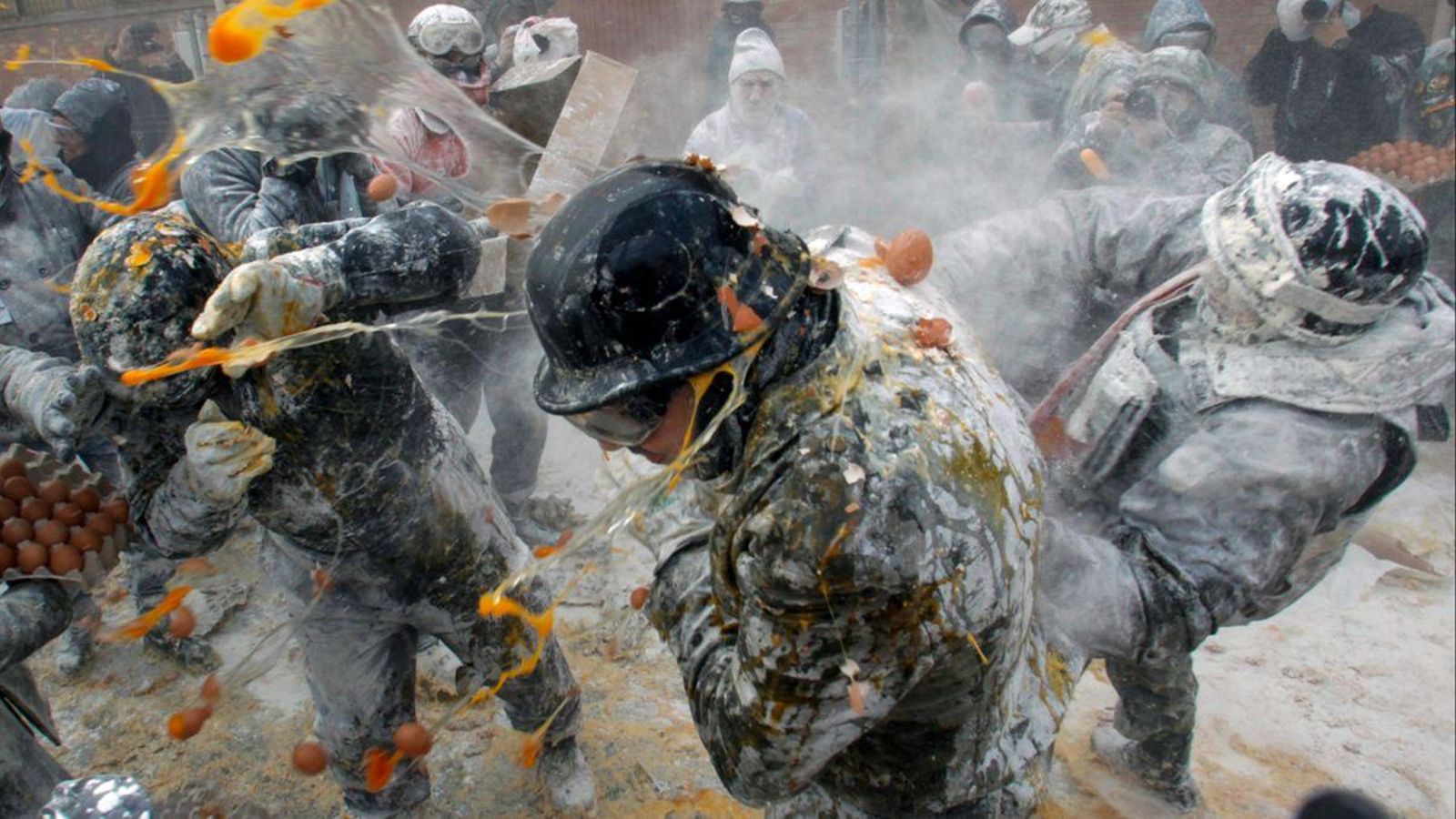 Aquesta festa teatralitzada es va recuperar en la dècada dels 80