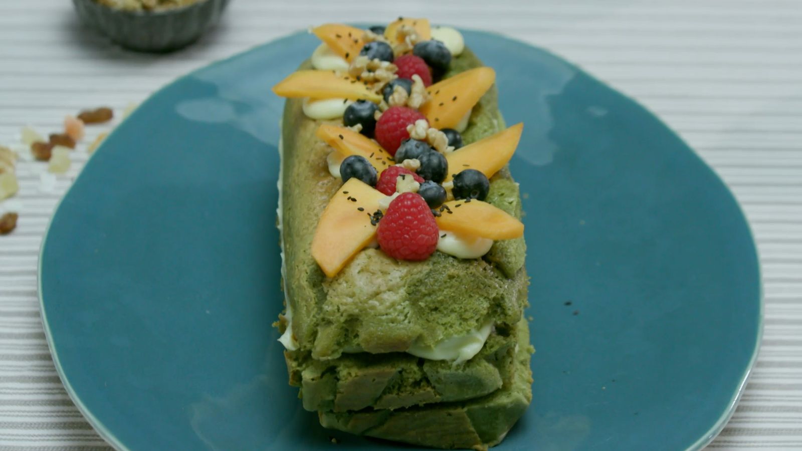 bescuit matxa recepta