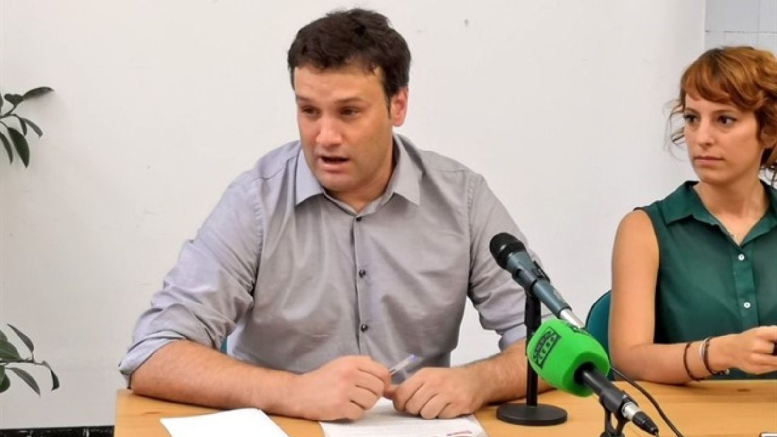 El portaveu adjunt de Podem en les Corts, César Jiménez. Europa Press