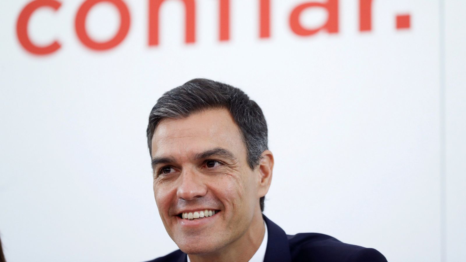 Pedro Sánchez durant el plenari de la comissió executiva socialista