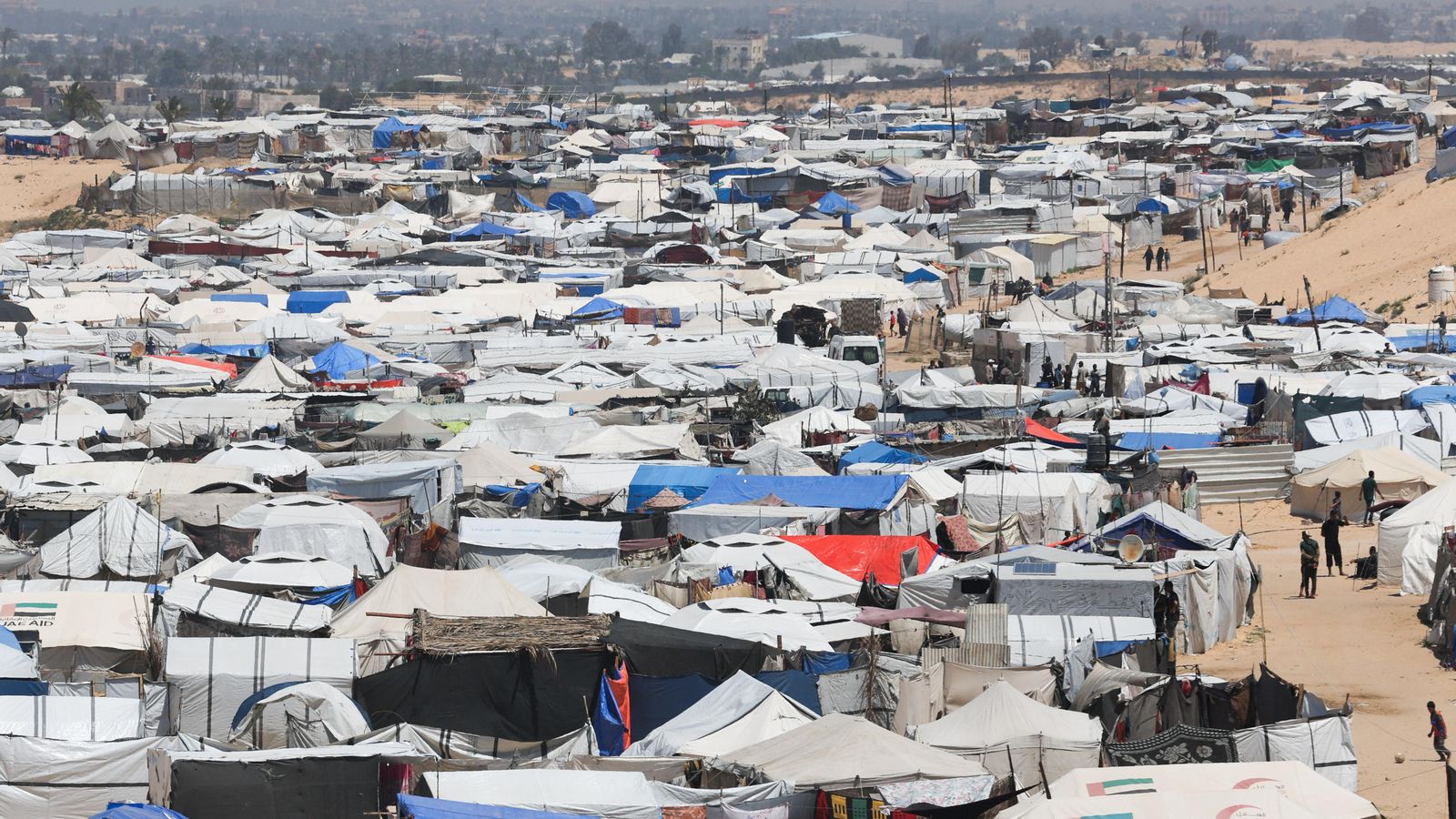 Camp de refugiats de Khan Younis, a la Franja de Gaza