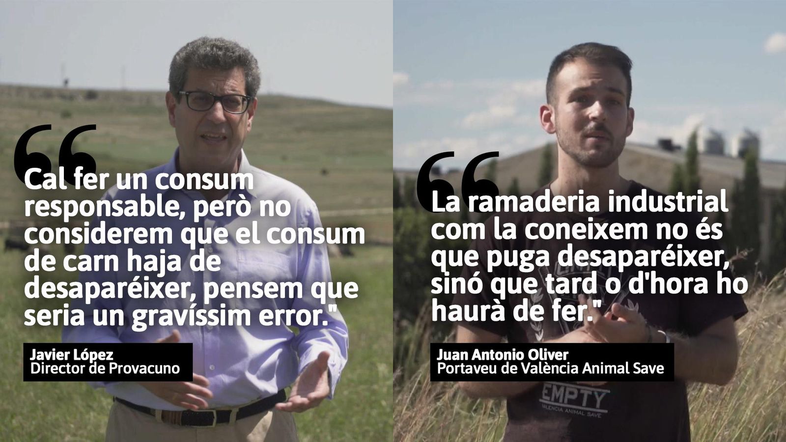 Opinions confrontades sobre el consum de carn