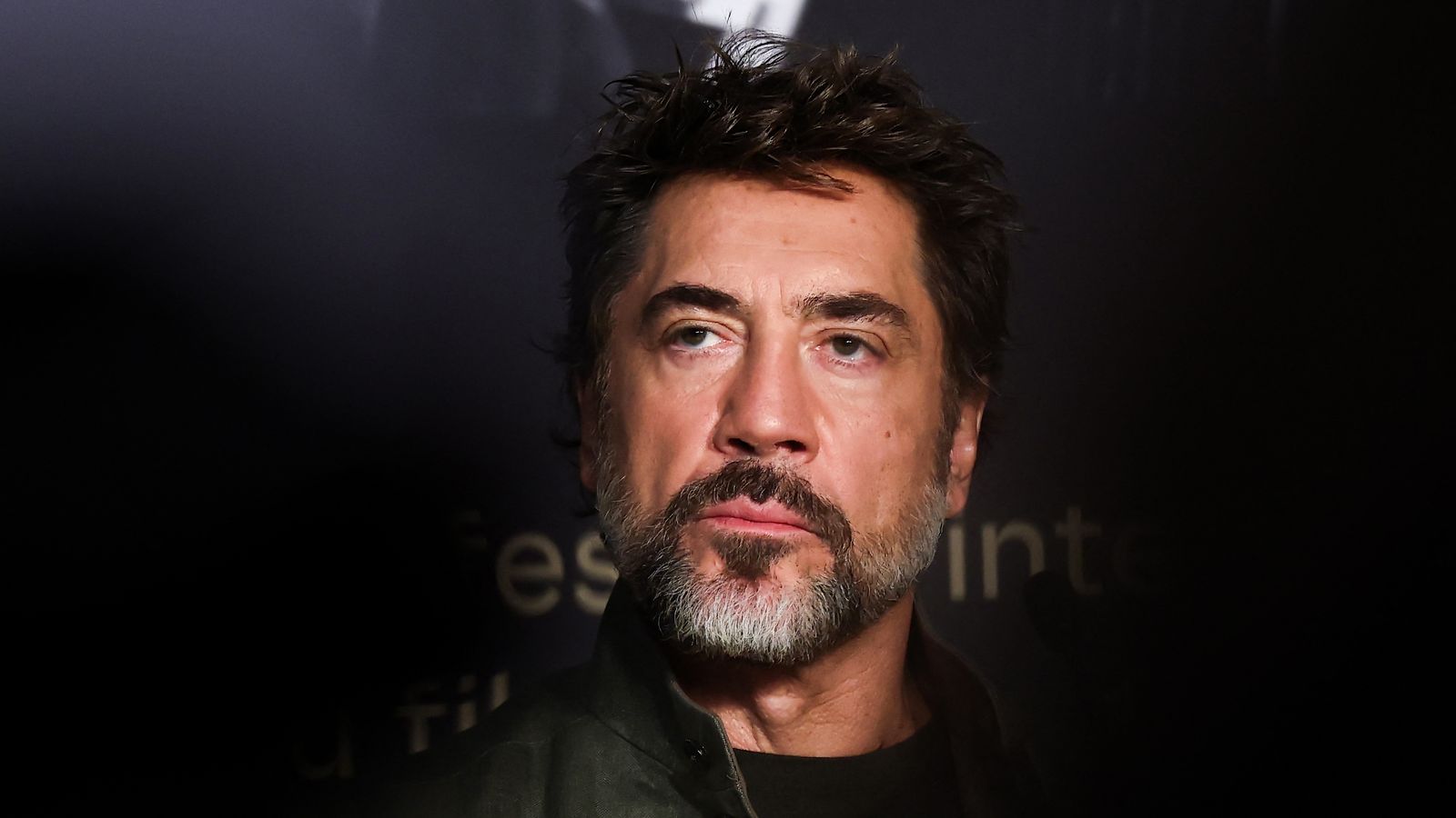 Javier Bardem a la roda de premsa de la pel·lícula 'El ser querido', en competició oficial