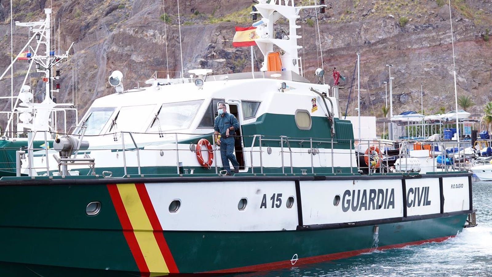 Efectius policials durant la búsqueda de Tomás G. i les filles