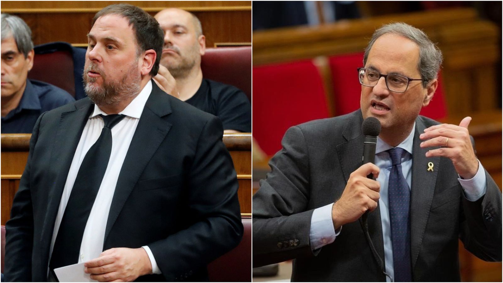 El Tribunal Suprem delibera sobre el futur immediat de Junqueras i Torra