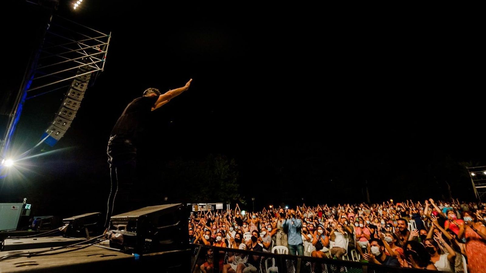 Jorge Drexler el passat diumenge en els Concerts de Vivers, a València