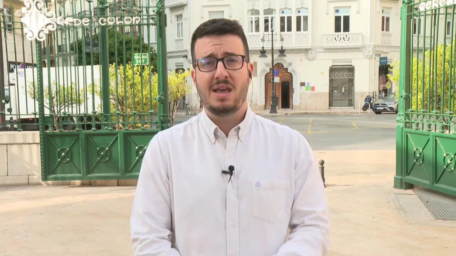 Sanjaime atén este dilluns un equip de 'Les notícies del matí'