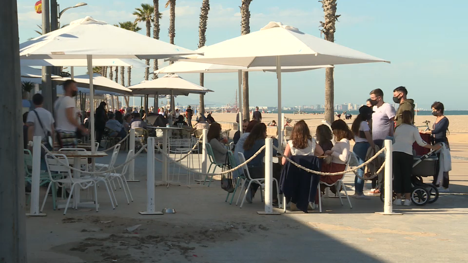 Restriccions terrasses platja