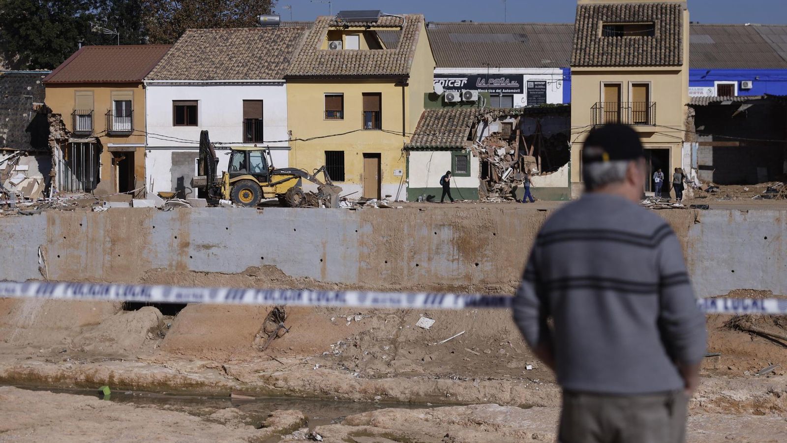 El barranc de Poio a l'altura de Picanya