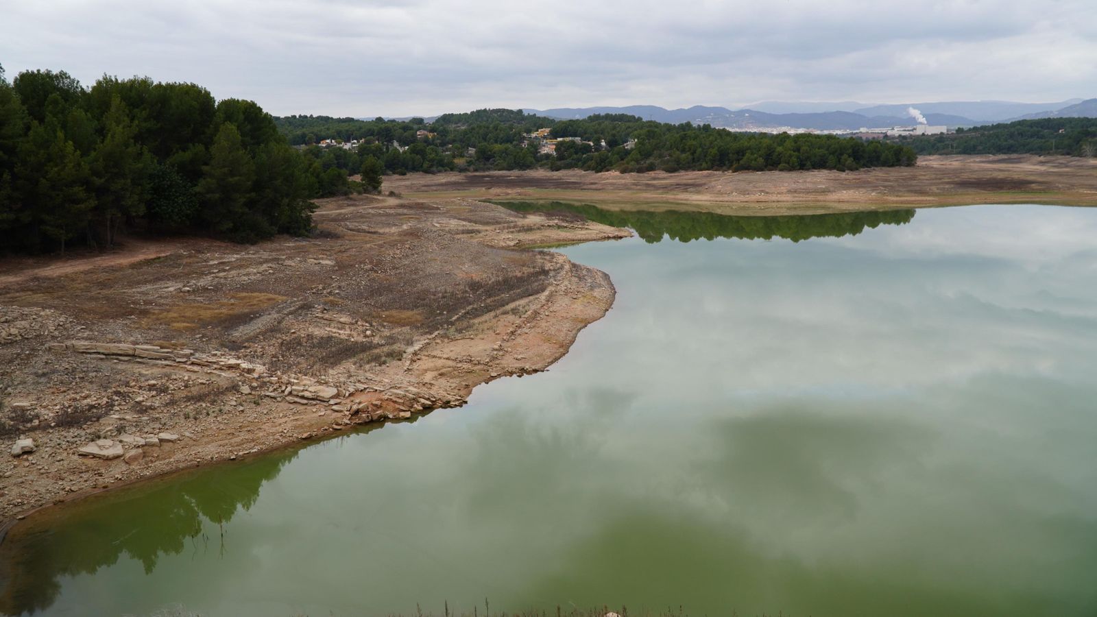 L'embassament de Maria Cristina és un dels que més acusa la falta de reserves