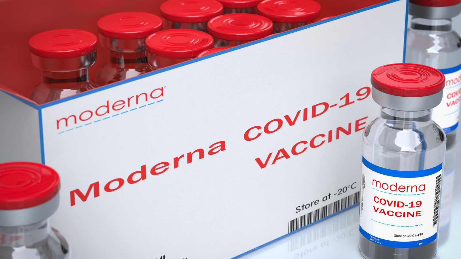 Dosis de vacunes contra la Covid-19 de Moderna