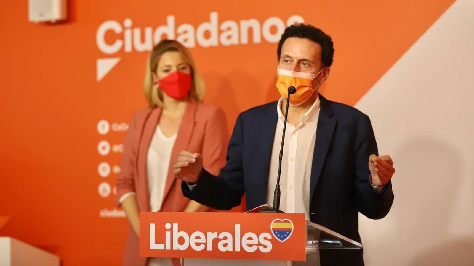 Edmundo Bal en l'inici del curs polític de Ciutadans en la Comunitat Valenciana