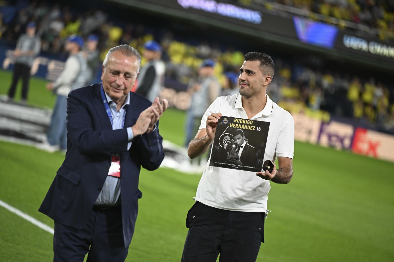 L'homenatge a 'Rodri'