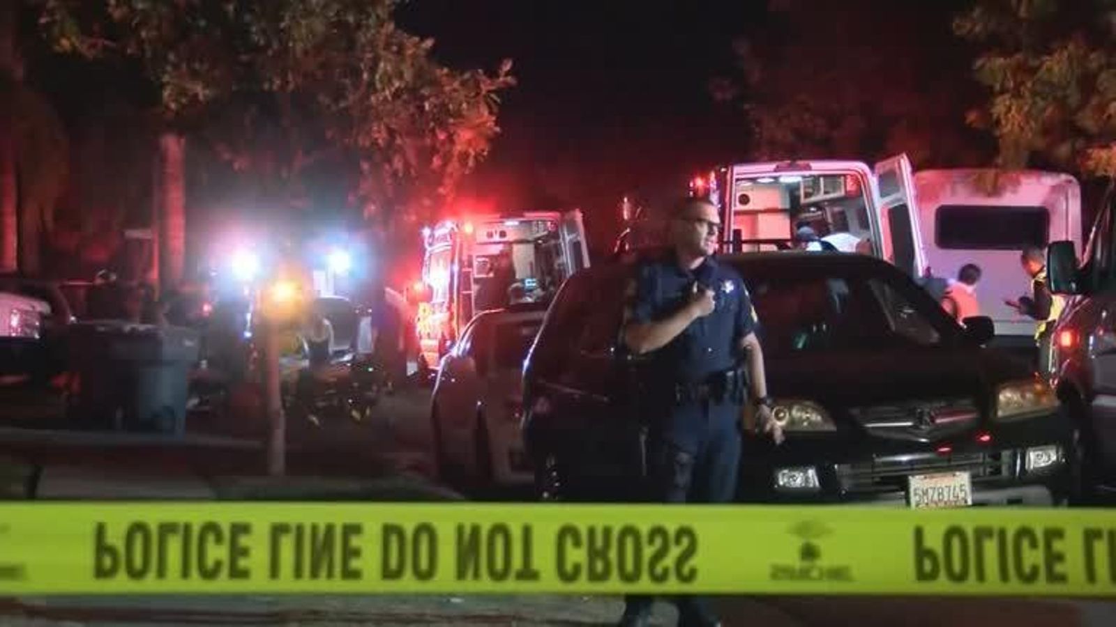 La policia i el personal sanitari, en el lloc dels fets