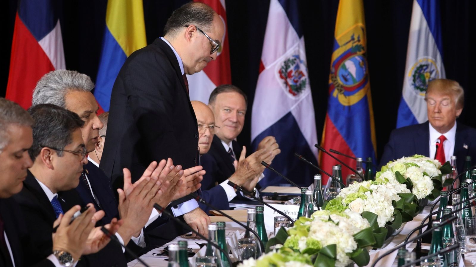 El polític Julio Borges intervé en l’Assemblea General de l’ONU