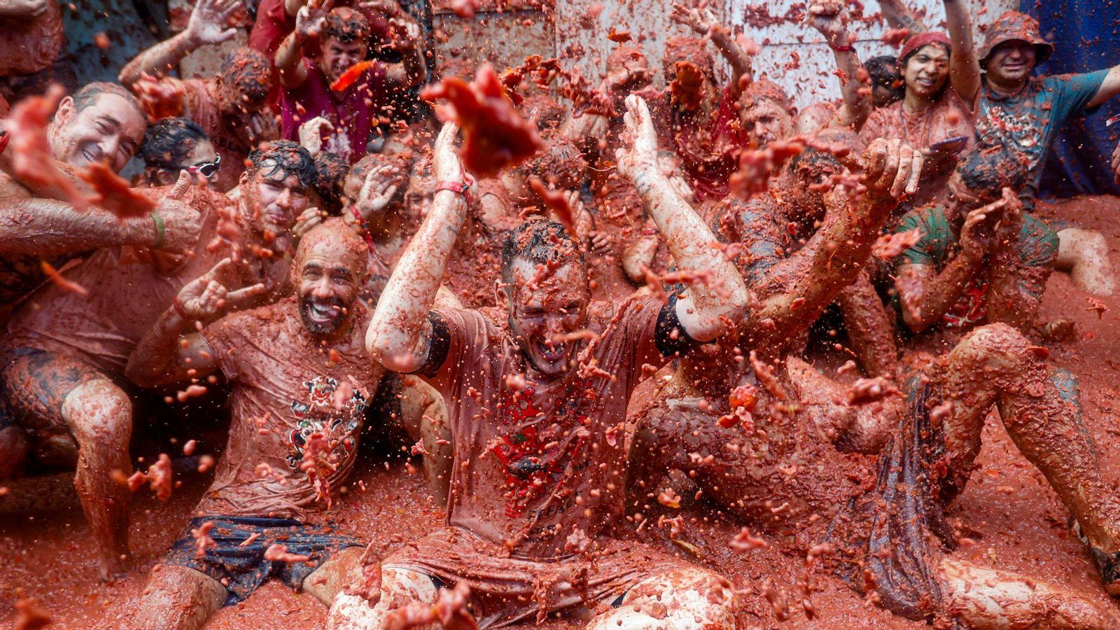 22.000 persones han participat en la Tomatina d'enguany