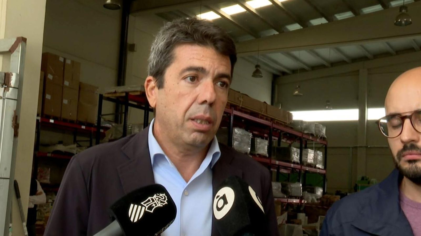 Mazón considera que el 29 d'octubre van ser "dos dies en un"