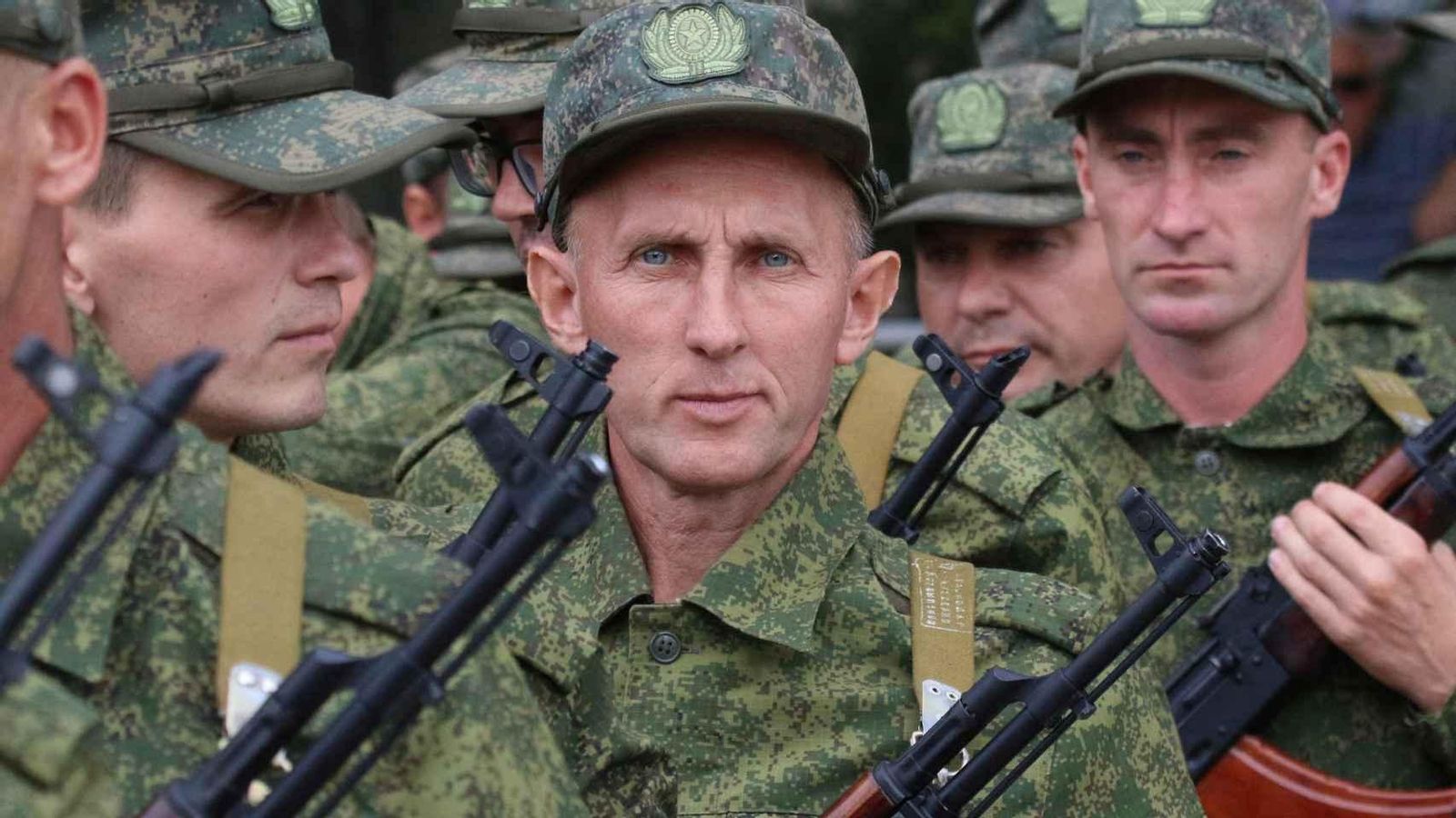 Imatge d'arxiu dels reservistes reclutats a Rússia abans de partir per a lluitar a Ucraïna Imatge d'arxiu dels reservistes reclutats a Rússia abans de partir per a lluitar a Ucraïna