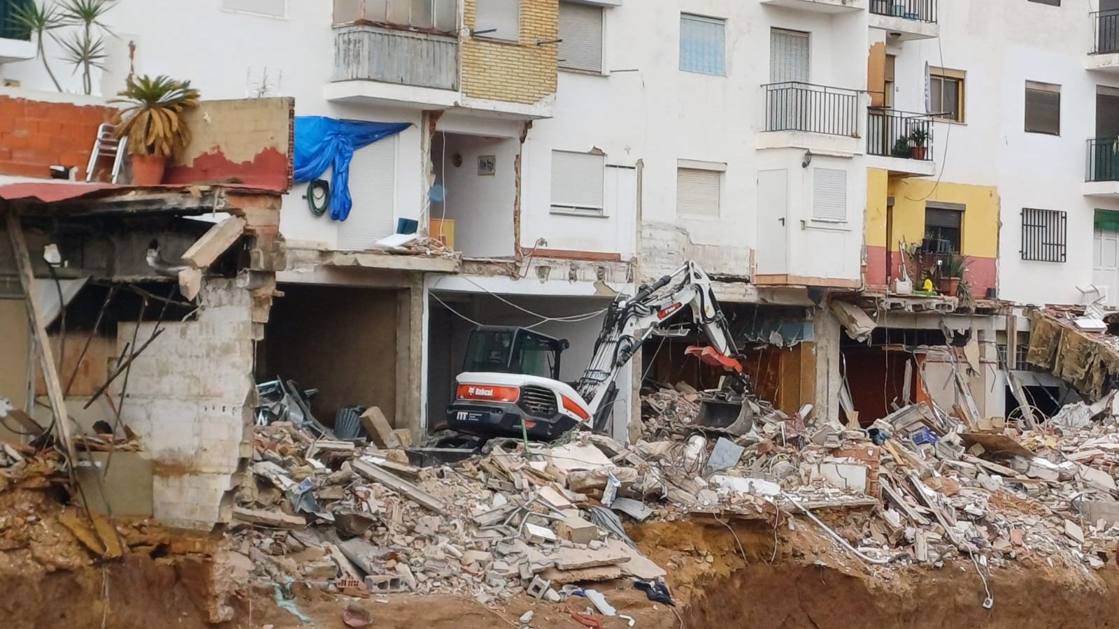 La destrucció causada per la dana en edificis de Chiva