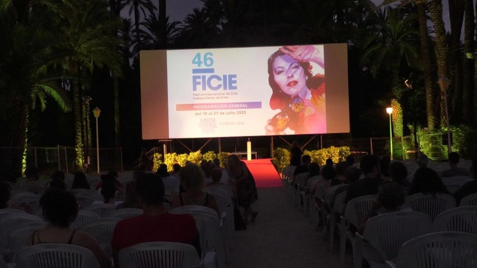 La majoria de les projeccions del Festival de Cinema d'Elx tenen lloc a l'Hort del Xocolater