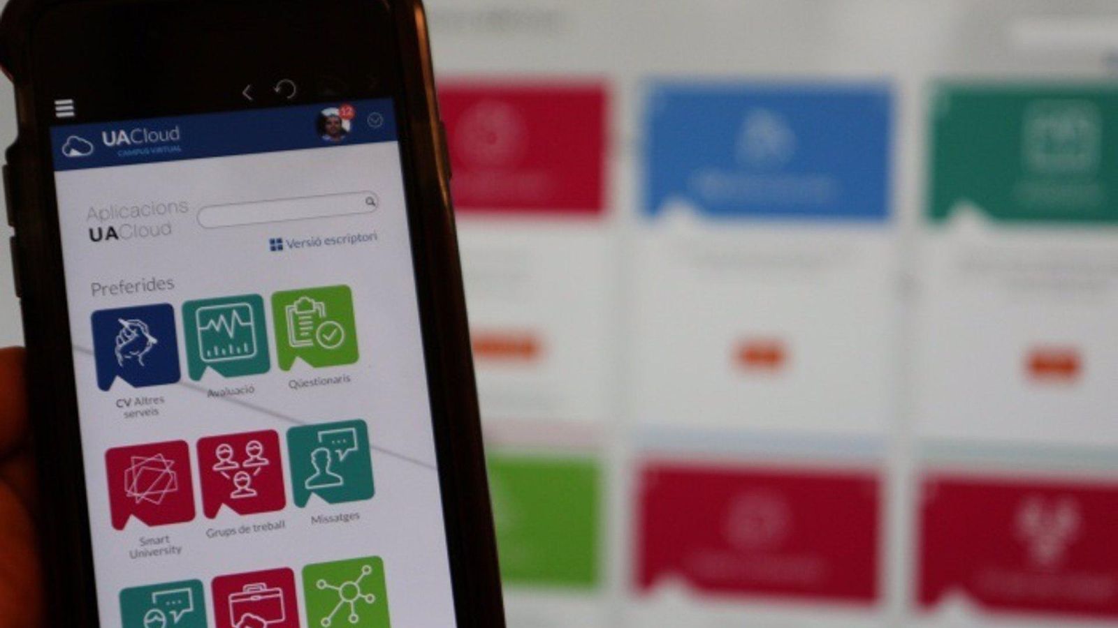 Aplicació mòbil de la Universitat d'Alacant