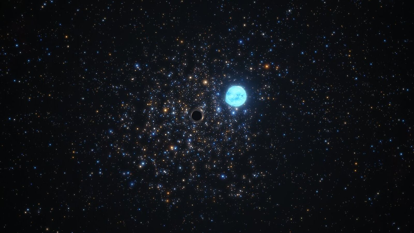 El nou forat negre detectat al cúmul NGC 1850