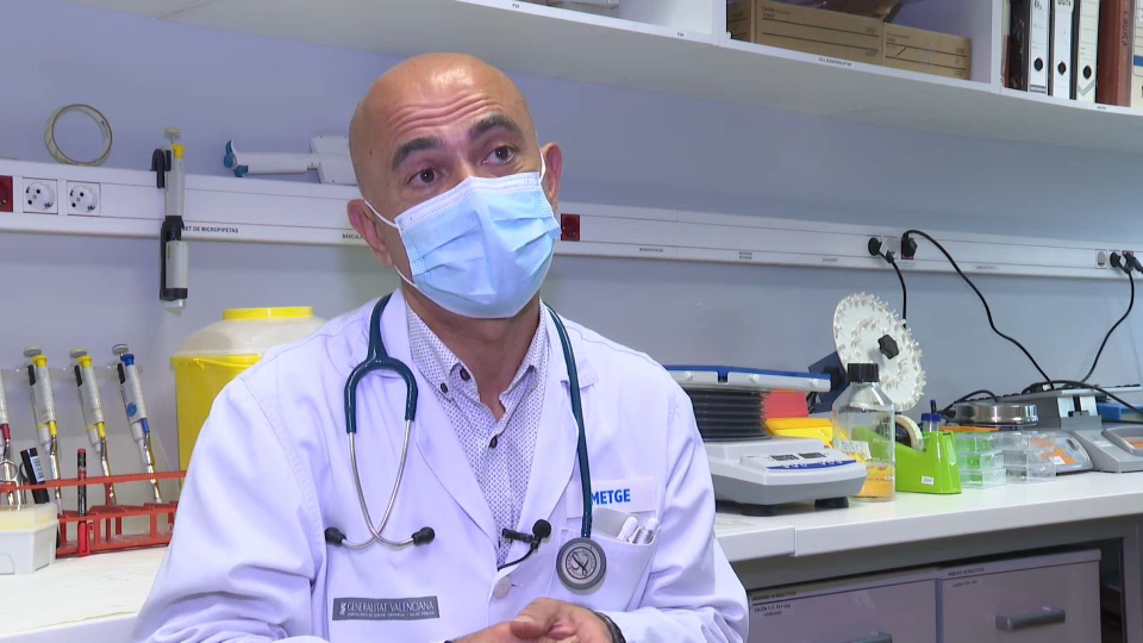 Oncòleg de l'Hospital Clínic de València, Óscar Juan Vidal