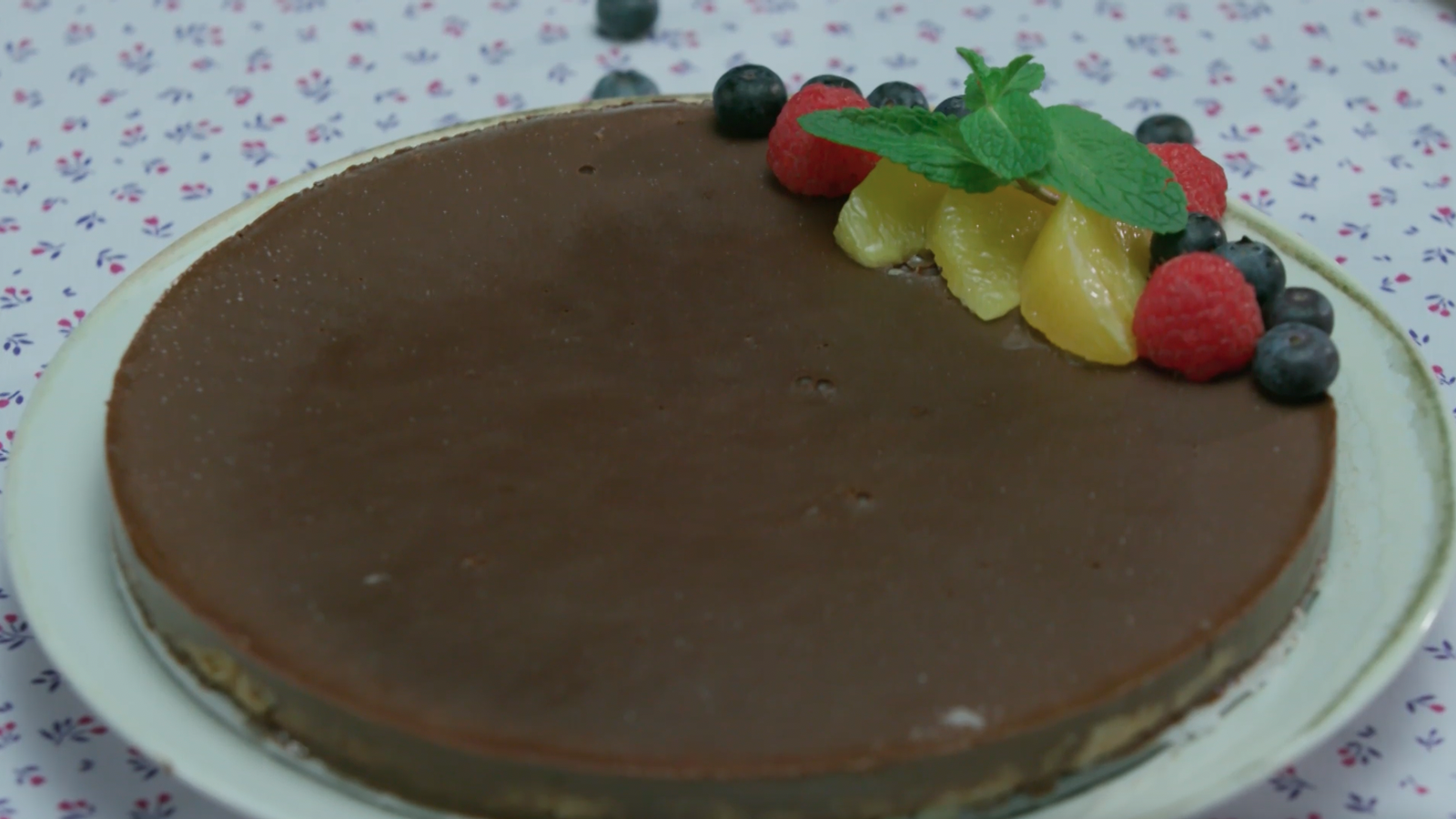 Pastís vegà de xocolate