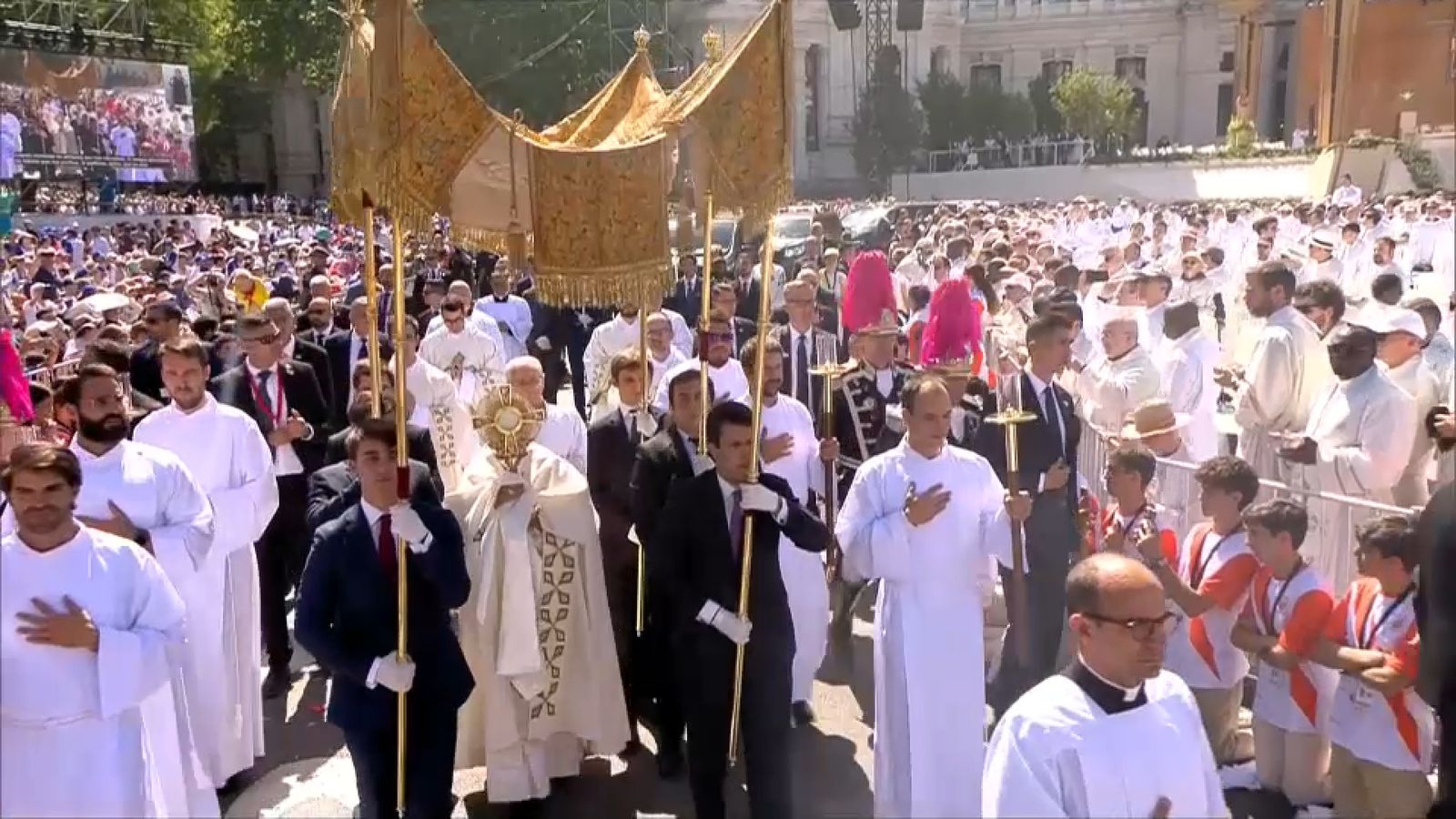 07.06.2026 | Processó del Corpus Madrid amb el papa Lleó XIV