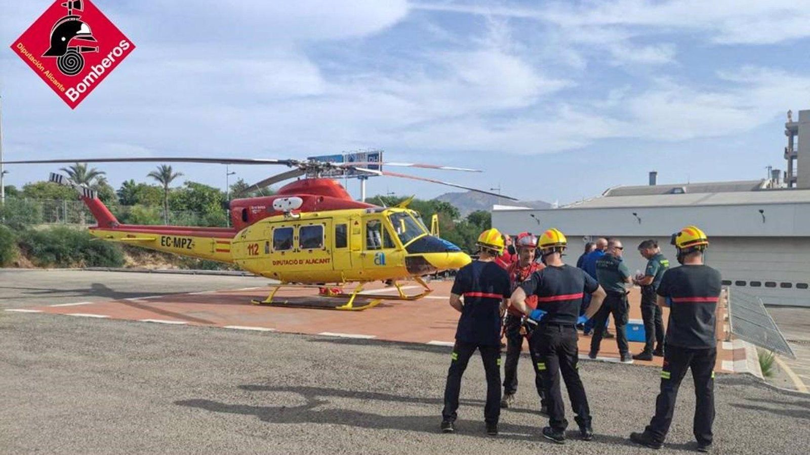 Equip de rescat troba mort un home en un camí de muntanya prop de Polop
